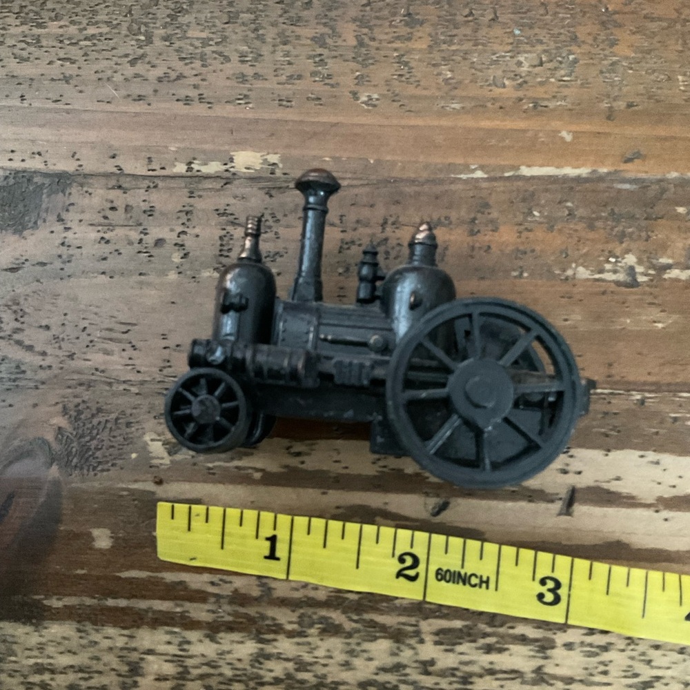 VINTAGE ANTIQUE FINISH DIE CAST METAL HODGE STEAMER STEAM PENCIL SHARPENER - Picture 7 of 8